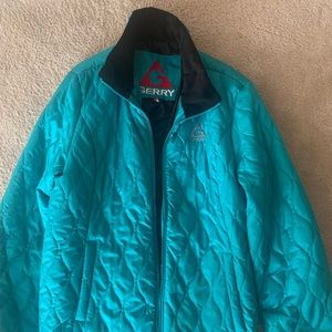 Women’s Gerry Zip up jacket.. Teal .. warm jacket